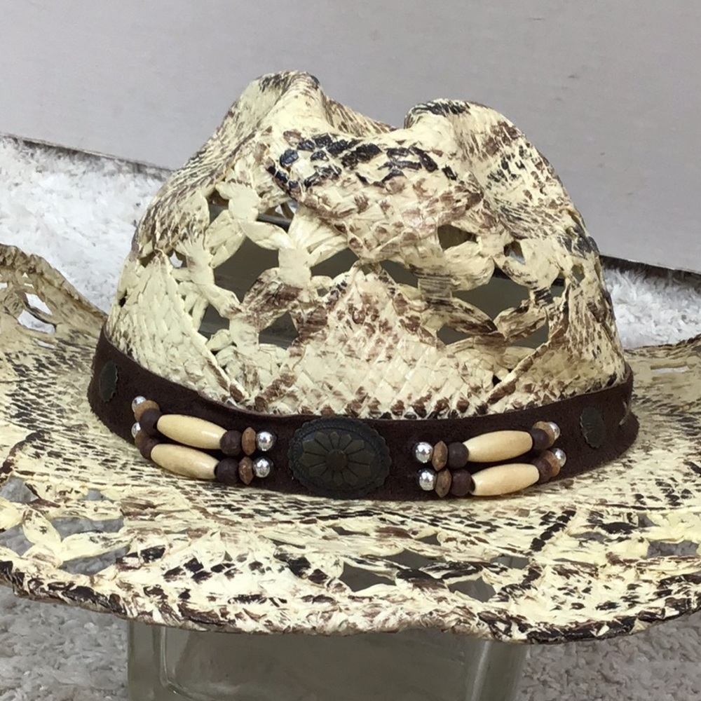 Bullhide Run a muck scorched cowboy hat - Picture 3 of 11